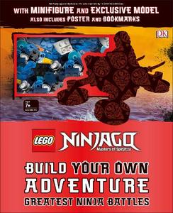 LEGO NINJAGO Build Your Own Adventure Greatest Ninja Battles with minifigure and exclusive Model | Dorling Kindersley