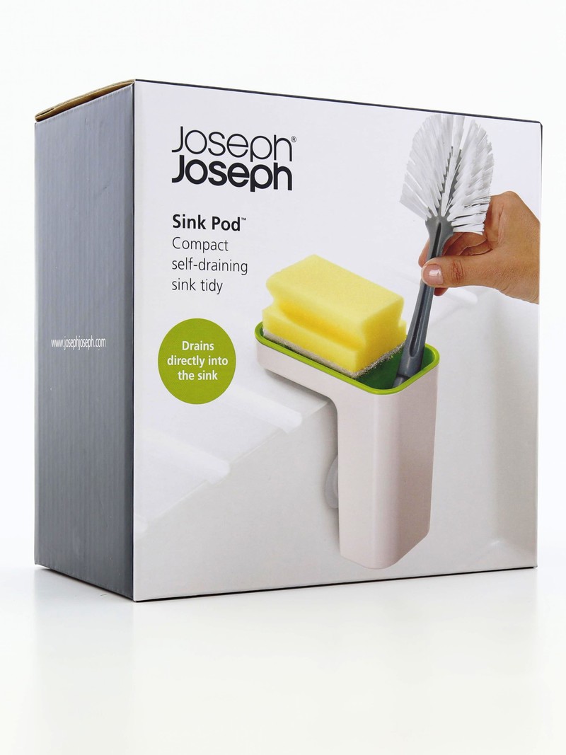 Joseph Joseph Sink Pod Compact In-Sink Tidy - Green