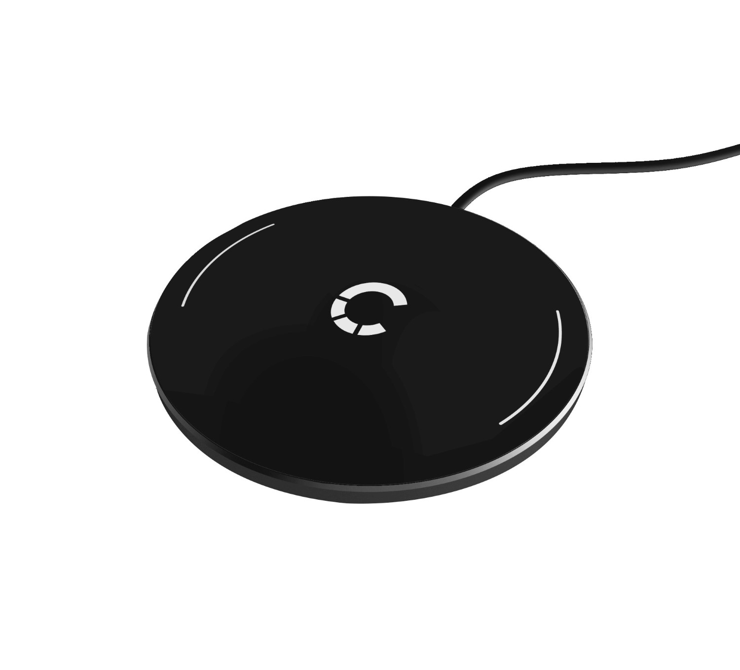 Cygnett PowerBase Qi Wireless 10W Black Desk Charger