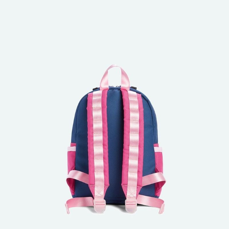 State Bags Mini Kane Navy/Rose Backpack