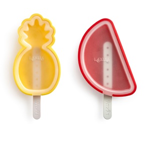 Lekue Tropical Fruits Ice Cream Mold Yellow/Red