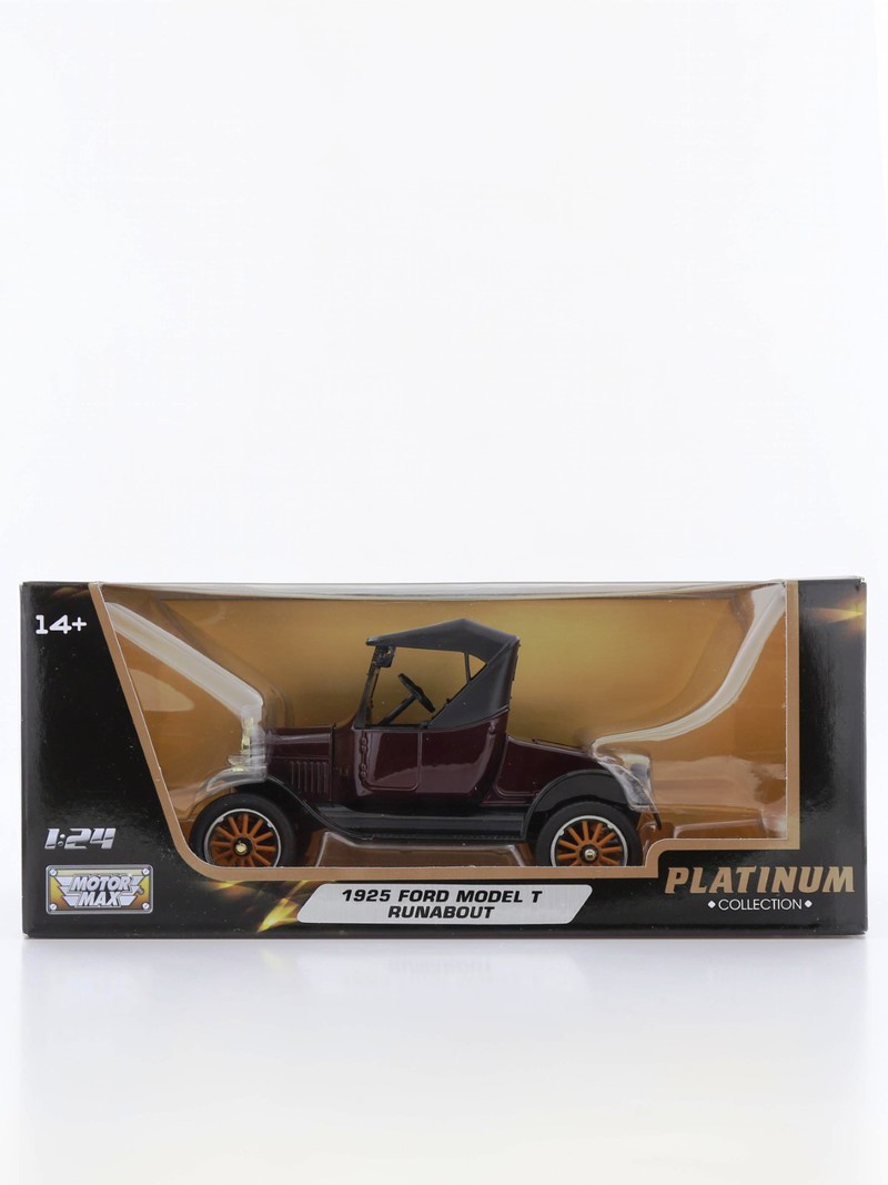 Motormax 1.24 1925 Ford Model T-Runabout Soft Top Die-Cast Model