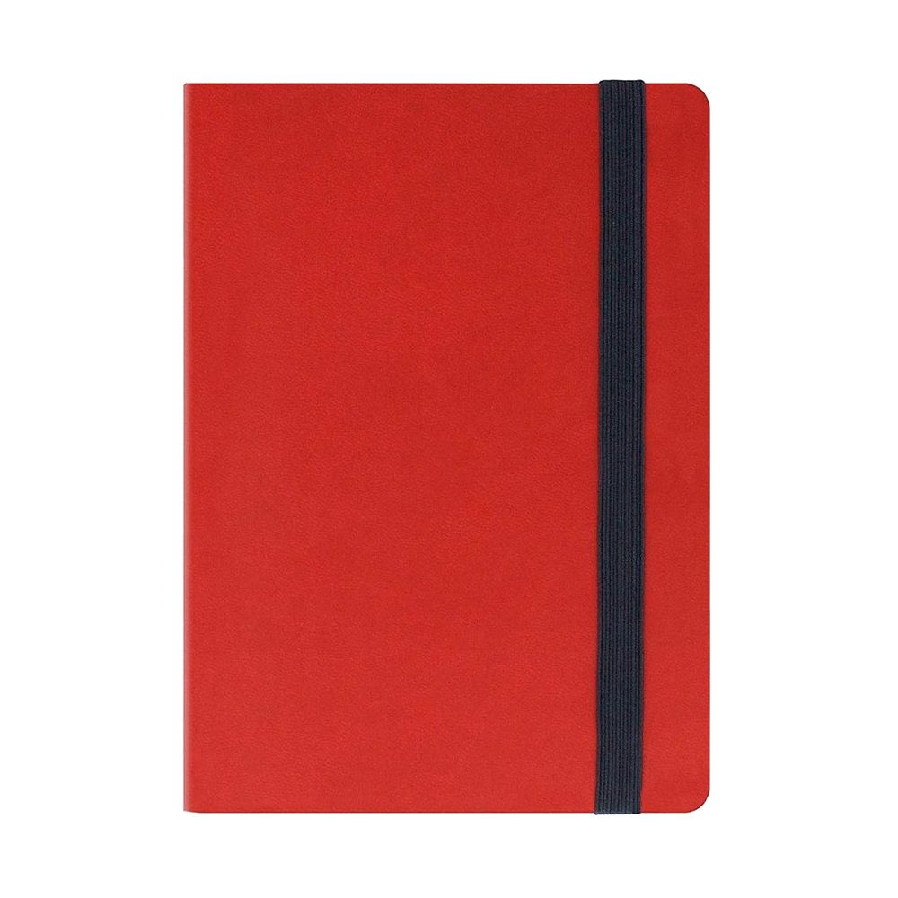 Legami Small Weekly Diary with Notebook 18 Month 2018/ 2019 Red