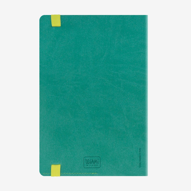 Legami Medium Lined Turquoise My Notebook