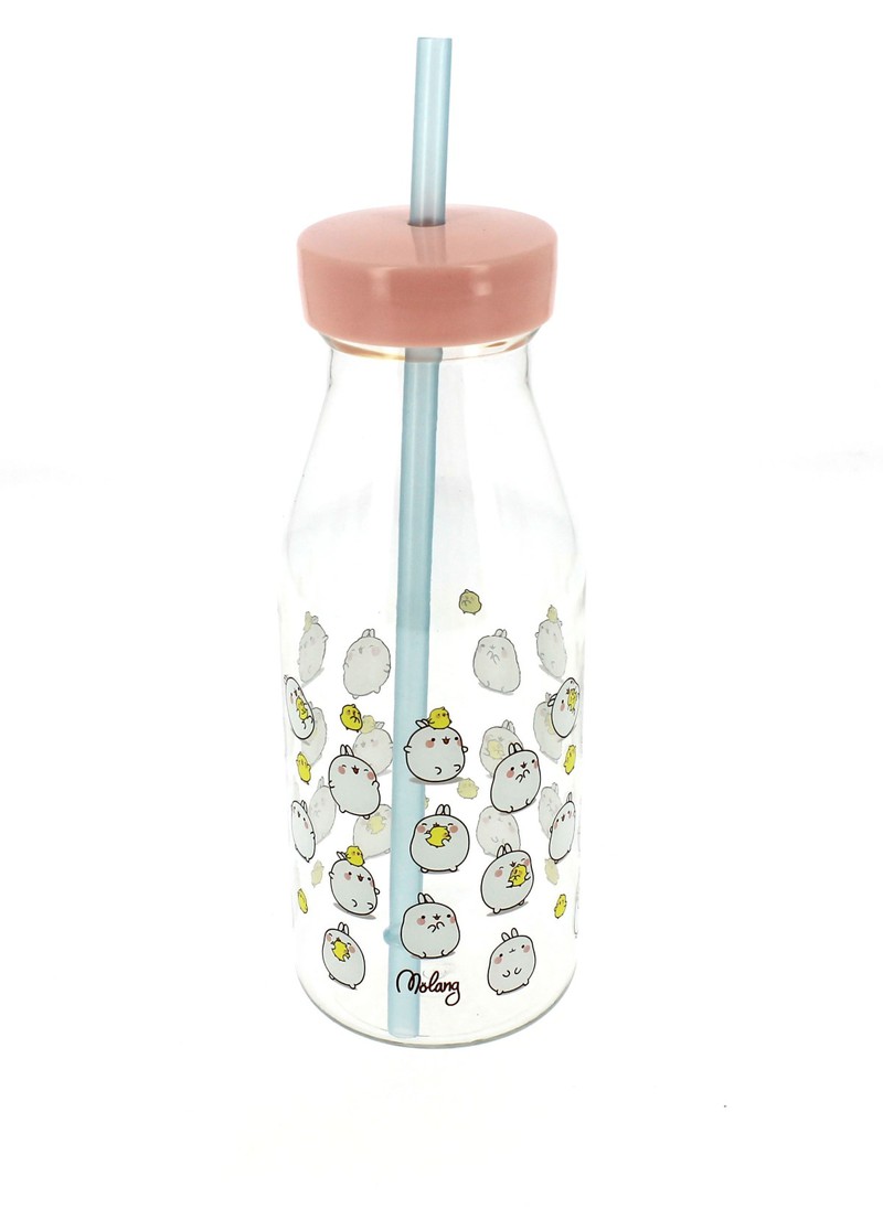 Blueprint Collections Molang Bottle with Straw 500ml