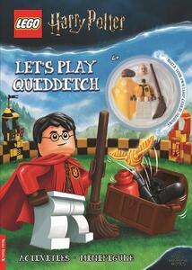 LEGO Harry Potter Let's Play Quidditch Activity Book With Cedric Diggory Minifigure | Ameet