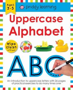 Uppercase Alphabet Wipe Clean Workbooks | Roger Priddy