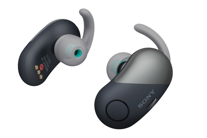 Sony WF-SP700N Sports Wireless Noise Cancelling In-Ear Earphones Black