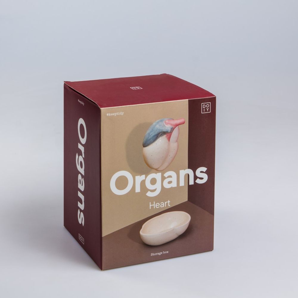 DOIY Organs Storage Box Heart