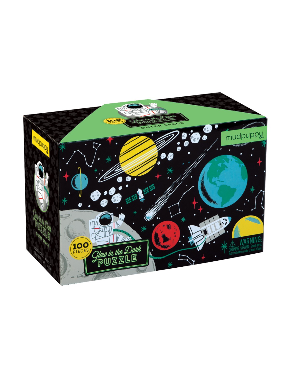 Mudpuppy Outer Space Glow-in-the-dark Puzzle
