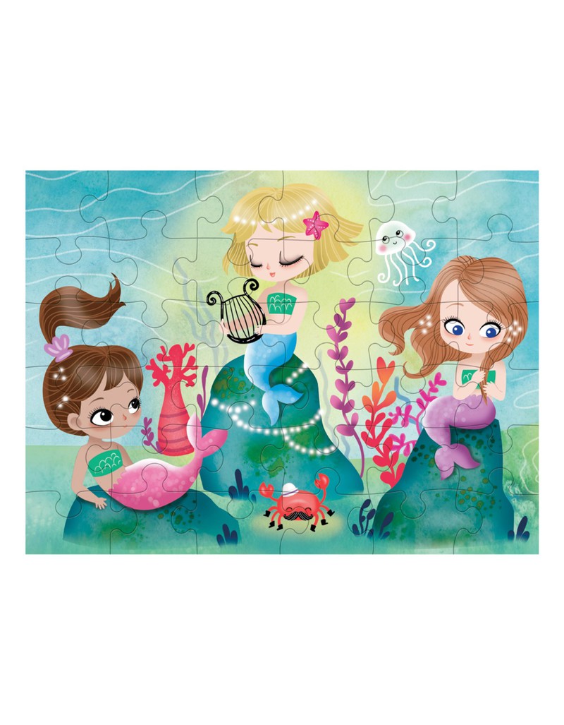 Mudpuppy Mermaids Puzzle To Go