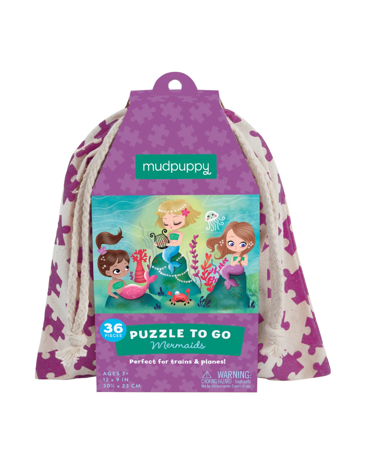Mudpuppy Mermaids Puzzle To Go