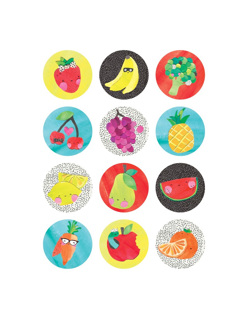 Mudpuppy Fruits & Veggies Mini Memory Match Game