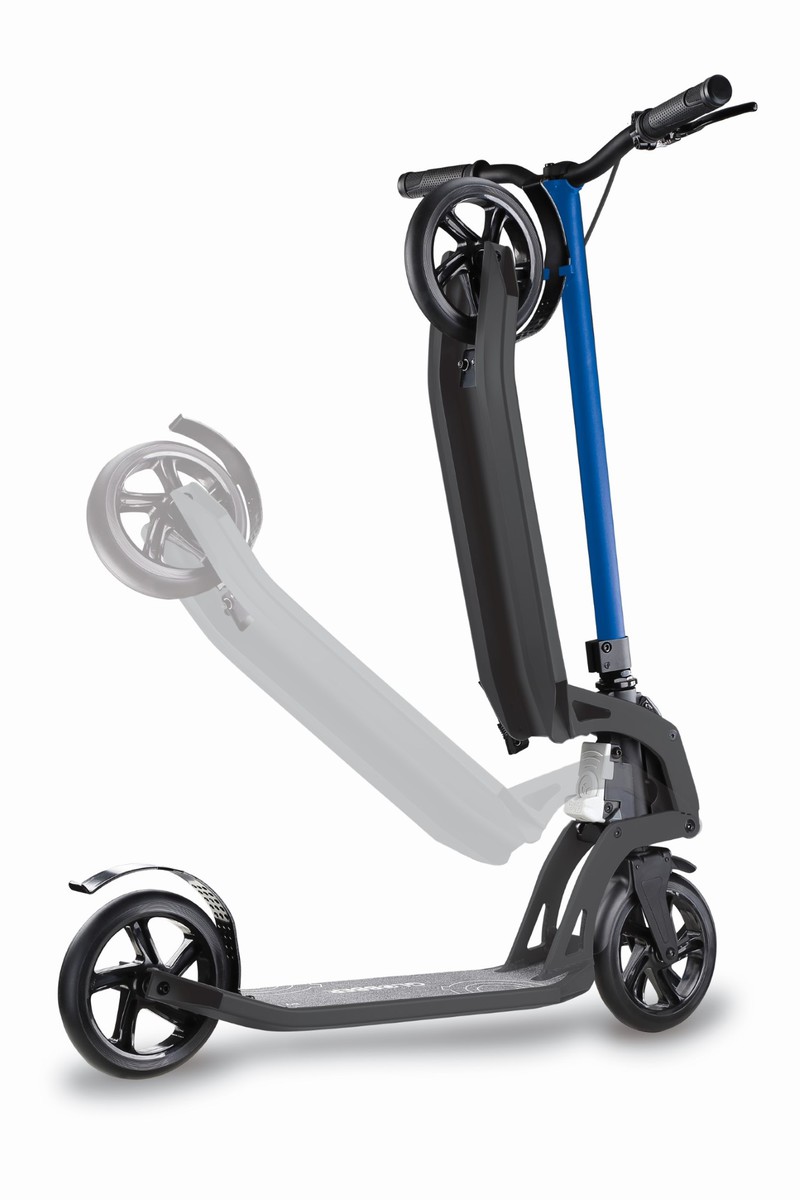 Globber One K 180 Navy Blue Fixed Scooter