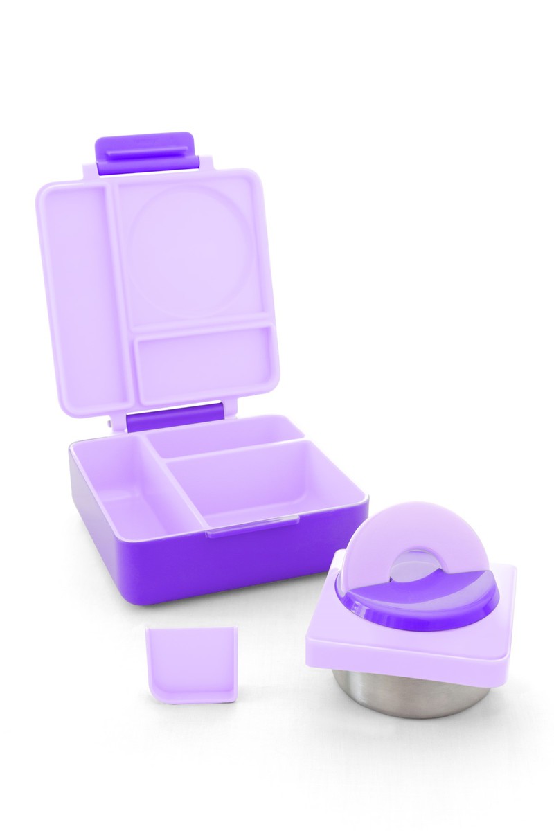 Omiebox Kids Lunchbox Purple Plum