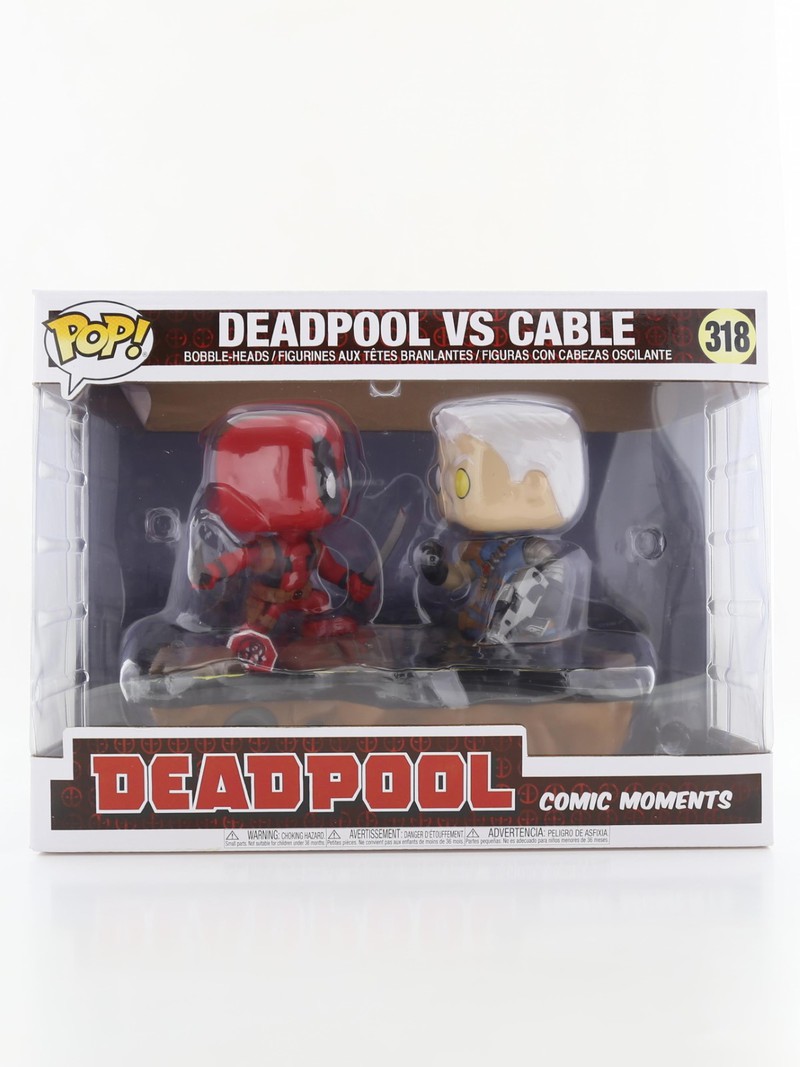 Funko Pop Deadpool Comic Moment Deadpool & Cable Vinyl Figure