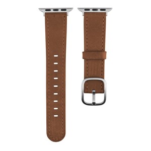 Devia Real Leather Apple Watch Band 42/44mm Brown