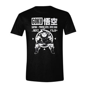 Dragon Ball Z Goku Power Level Men's T-Shirt Black