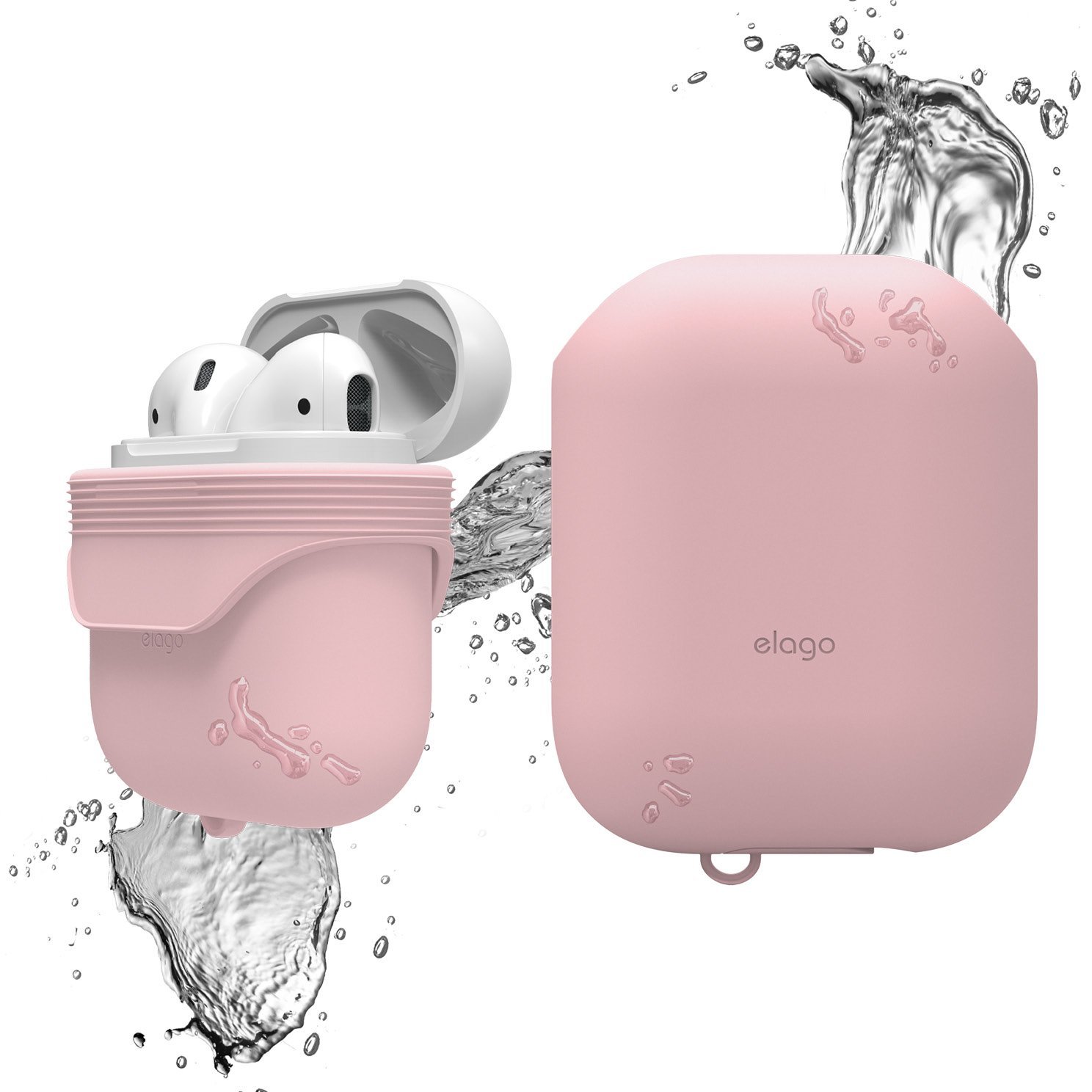 Elago Waterproof Case Lovely Pink for AirPods