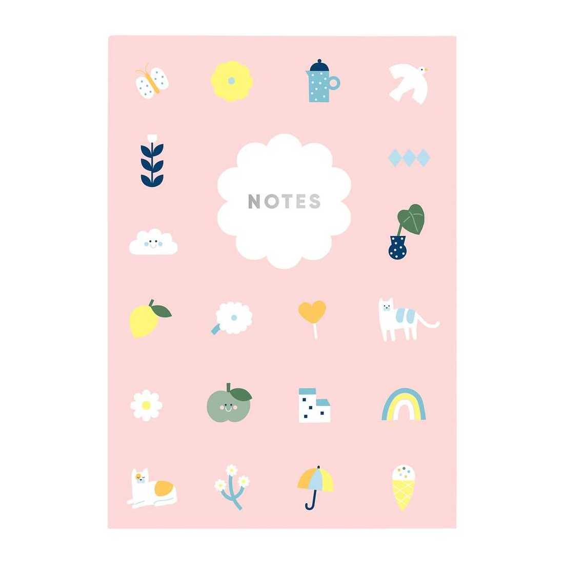 Kikki.K B6 Feature Notepad Cute