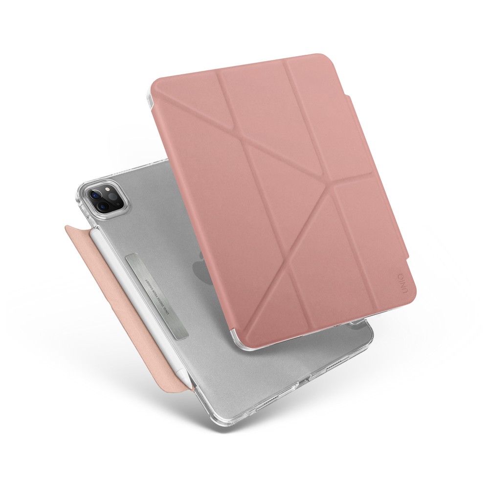 UNIQ Camden Case for iPad Pro 11 2021 Peony Pink