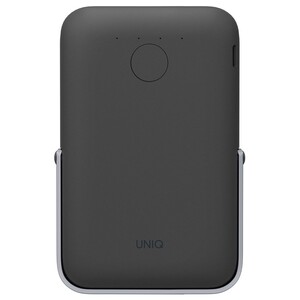 UNIQ Hoveo Magnetic Power Bank With Viewing Stand 5000mAh Charcoal Grey