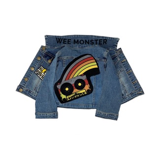 Wee Monster Cassette Kids' Jacket Denim