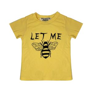 Wee Monster Let Me Bee Kids' T-Shirt Black