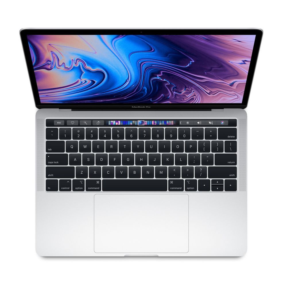 Apple MacBook Pro 13-inch with Touch Bar Silver 2.3GHz Quad-Core 8th-Generation Intel-Core i5/512GB (Arabic/English)