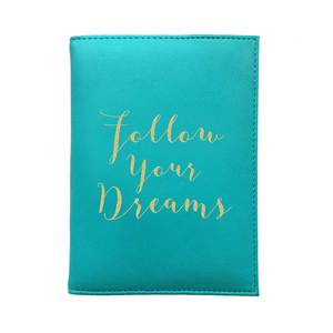 Bombay Duck Follow Your Dreams Aqua Passport Cover