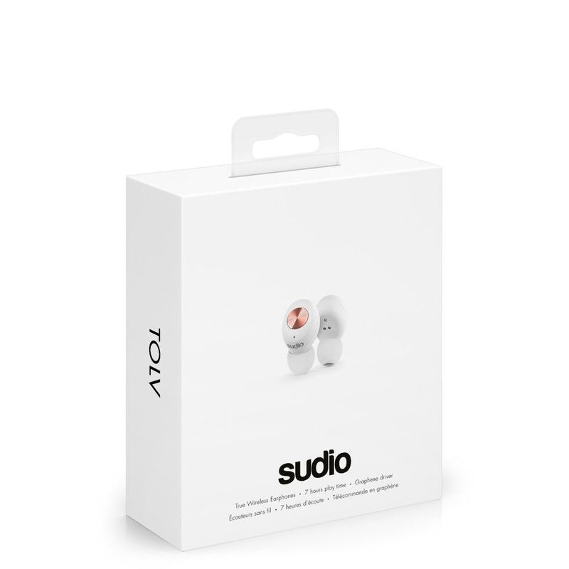 Sudio Tolv True Wireless Earbuds White