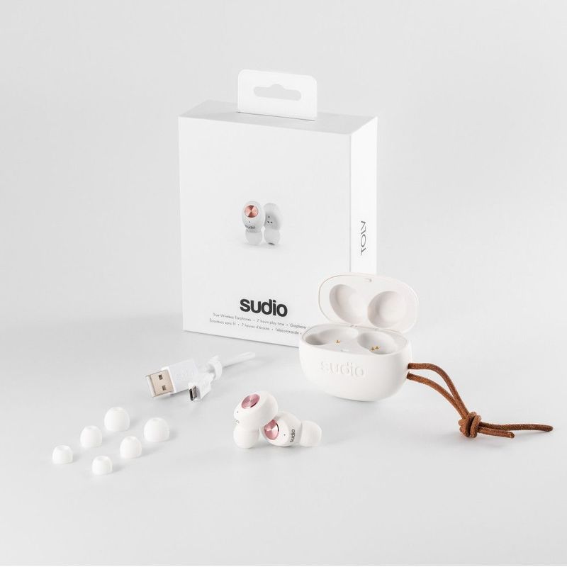 Sudio Tolv True Wireless Earbuds White