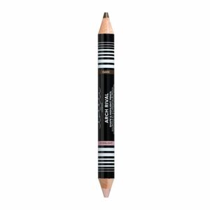 Lottie Arch Rival Shape & Highlight Dark Brow Pencil & Highlighter Duo