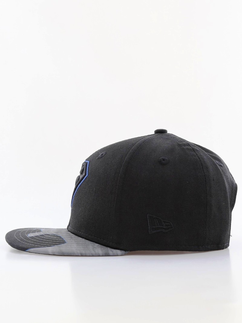 New Era Character Outline Superman Youth Boys Cap Black