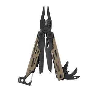 Leatherman Signal Coyote Tan Multi-Tool Pocket Knife