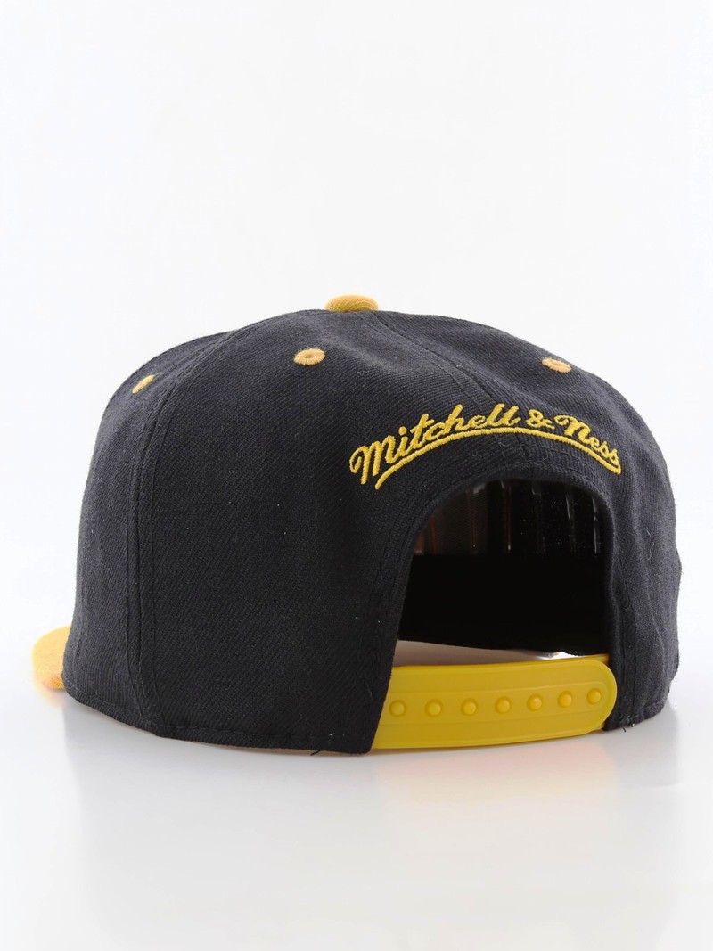 Mitchel & Ness La Lakers Team Arch Snapback Men's Cap Black/Yellow