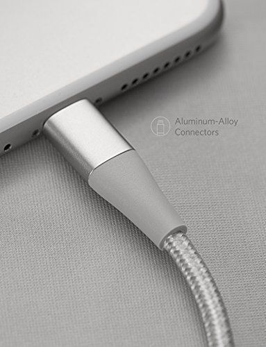 Anker Powerline+ II Silver Lightning Cable 3Ft