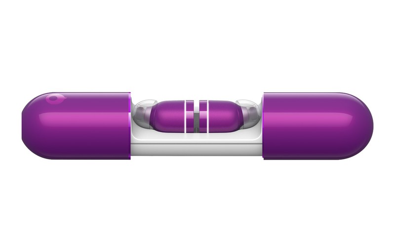 Crazybaby Air Nano Purple True Wireless Earbuds