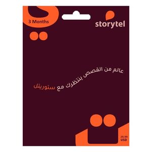 Storytel Subscription - 3 Months (Digital Code)