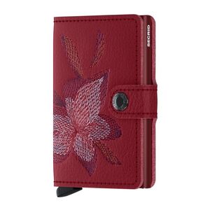 Secrid Mini Wallet Stitch Magnolia Rosso