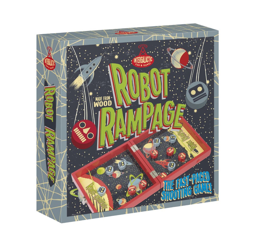 Professor Puzzle Intergalactic Fun & Games Collection Robot Rampage