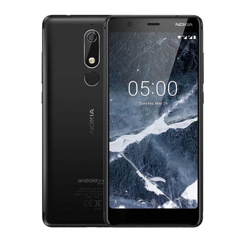 Nokia 5.1 TA-1075 Smartphone Black 16GB/2GB RAM/Full HD 5.5 IPS Display/Android 8.0