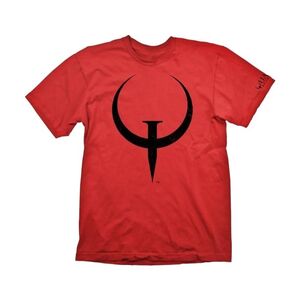 Quake Logo Men's T-Shirt Red