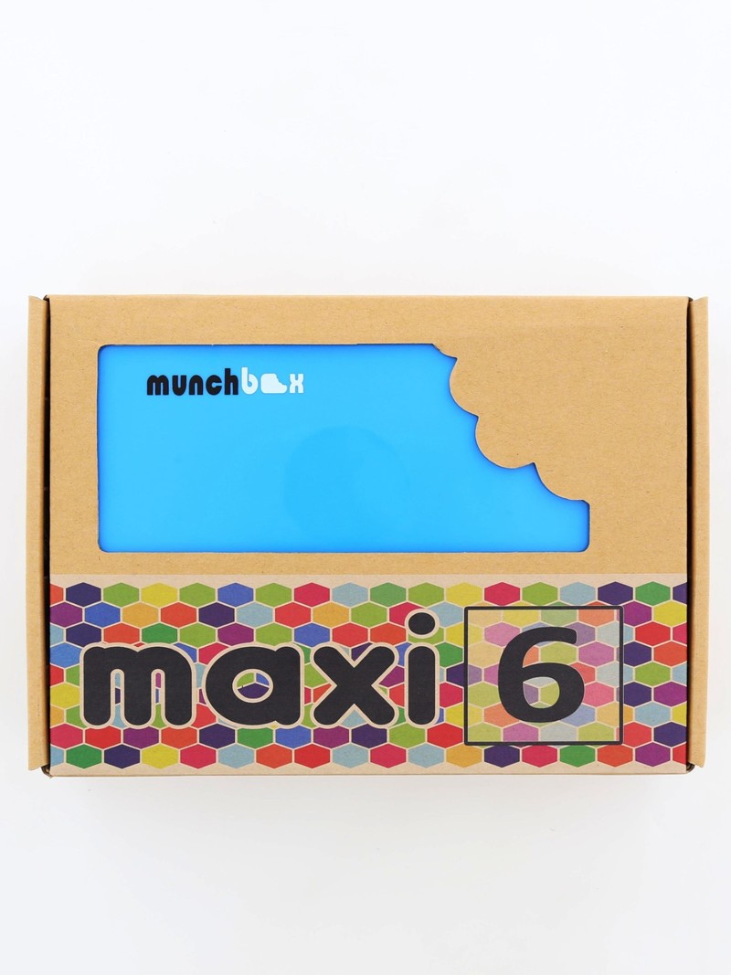Munchbox Maxi 6 Lunchbox Blue Ocean