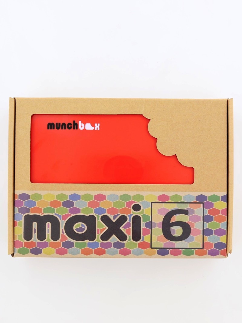 Munchbox Maxi6 Red Lava