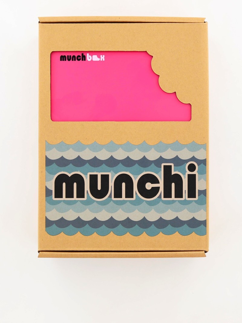 Munchbox Munchi Snack Lunchbox Pink Sunset