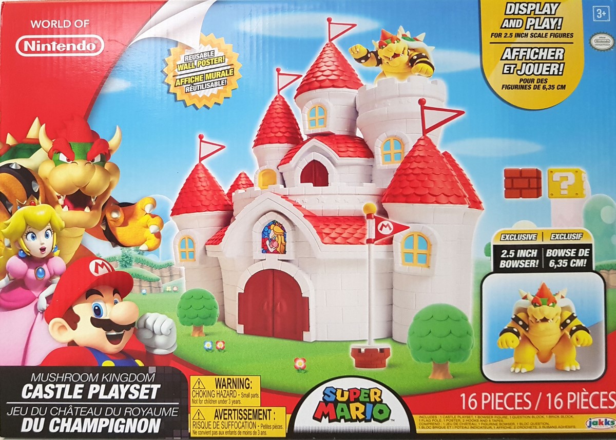 World Of Nintendo Castle Deluxe Playset