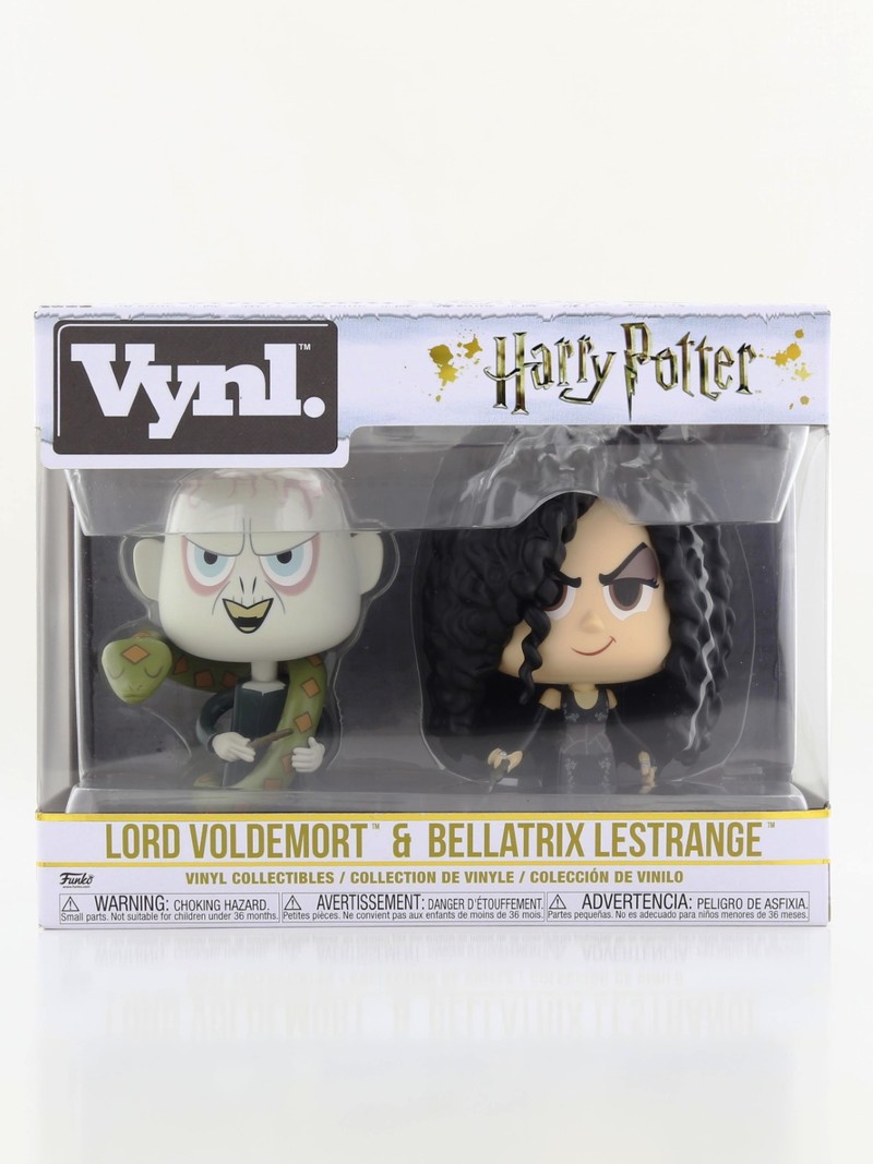 Funko Pop! Movies Harry Potter Bellatrix & Voldemort 3.75-Inch Vinyl Figure (Pack of 2)