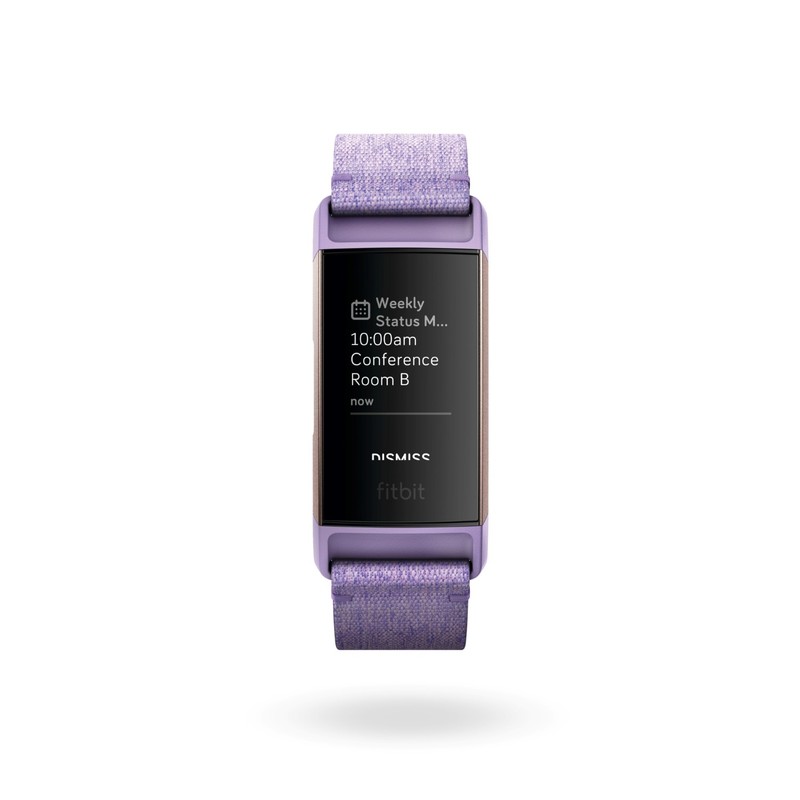 Fitbit Charge 3 Special Edition Lavender Woven Activity Tracker