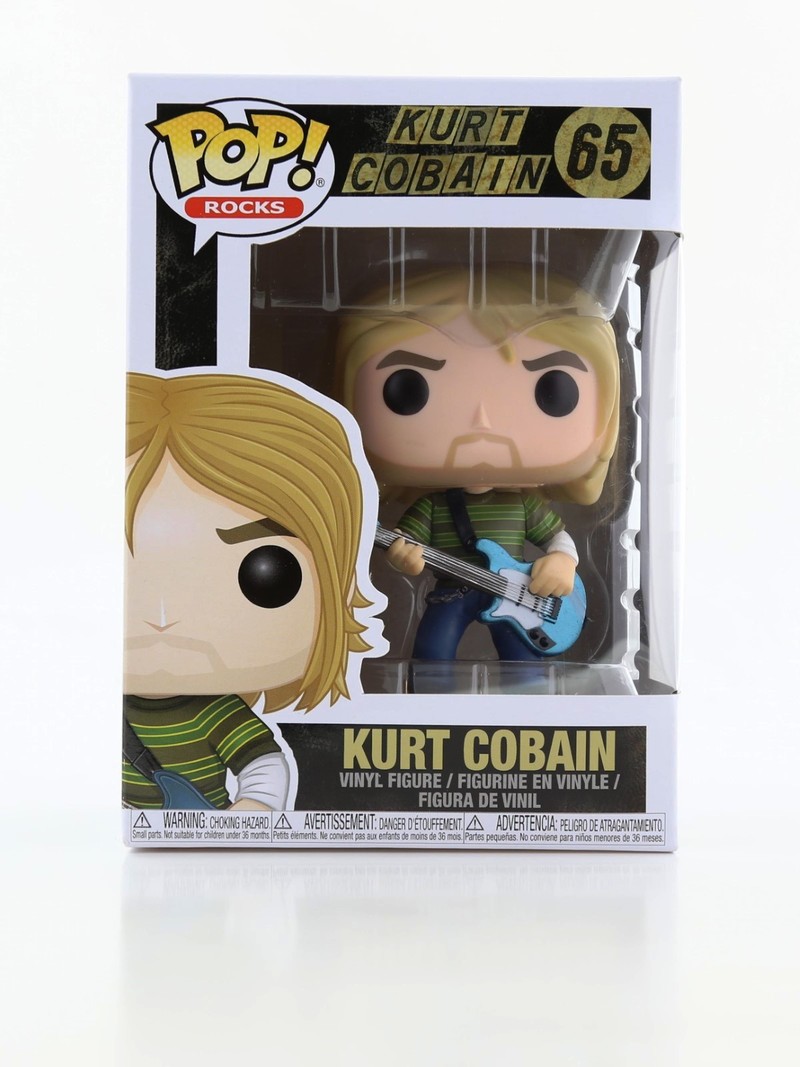 Funko Pop Rocks Kurt Cobain Teen Spirit Figure